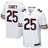Nike Men & Women & Youth Bears #25 Carey White Team Color Game Jersey,baseball caps,new era cap wholesale,wholesale hats